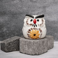 White Owl Planter By Shivika's Pottery