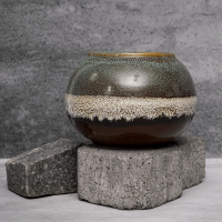 Triple Tone planter by Shivika's Pottery